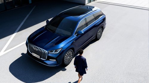 Jaecoo J8 facelift in China – badged Chery Tiggo 9, gains massive touchscreen, 261 PS 2.0T 4-cylinder