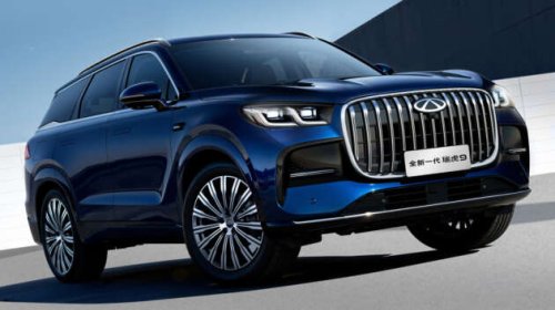 Jaecoo J8 facelift in China – badged Chery Tiggo 9, gains massive touchscreen, 261 PS 2.0T 4-cylinder