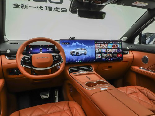 Jaecoo J8 facelift in China – badged Chery Tiggo 9, gains massive touchscreen, 261 PS 2.0T 4-cylinder