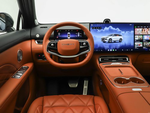 Jaecoo J8 facelift in China – badged Chery Tiggo 9, gains massive touchscreen, 261 PS 2.0T 4-cylinder