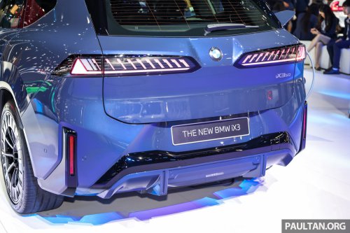 2026 BMW iX3 in Bangkok – NA5-generation EV gets 400 kW DC, 805 km WLTP range; RM436k in Thailand