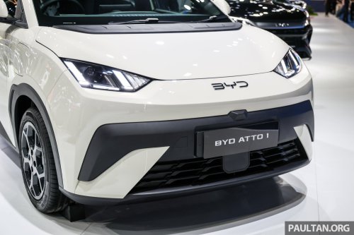 BYD Atto 1 launched in Thailand – brand’s cheapest EV; 75 PS, up to 304 km WLTP; priced from RM52k
