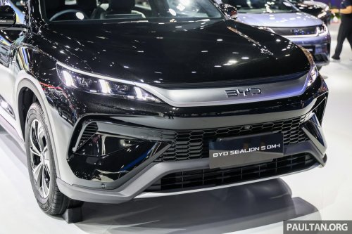 2026 BYD Sealion 5 DM-i – 1.5L petrol PHEV, 18.3 kWh battery, 95 km WLTP EV range; from RM93k in Thailand