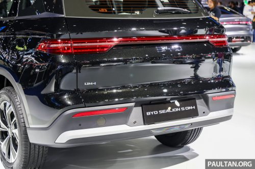 2026 BYD Sealion 5 DM-i – 1.5L petrol PHEV, 18.3 kWh battery, 95 km WLTP EV range; from RM93k in Thailand