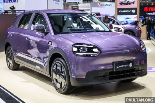 Chery Q EV in Thailand – city EV battles Proton eMas 5, BYD Atto 1; 420 km CLTC range, RM55k-RM65k est