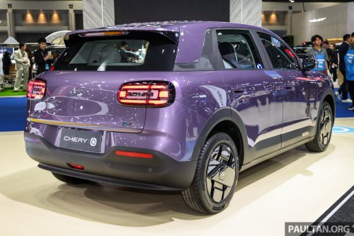 Chery Q EV in Thailand – city EV battles Proton eMas 5, BYD Atto 1; 420 km CLTC range, RM55k-RM65k est
