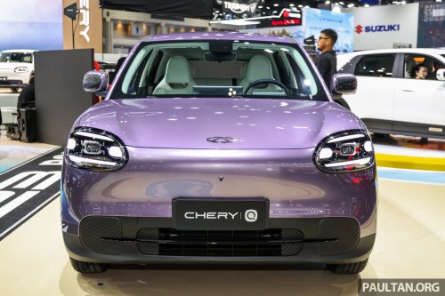 Chery Q EV in Thailand – city EV battles Proton eMas 5, BYD Atto 1; 420 km CLTC range, RM55k-RM65k est