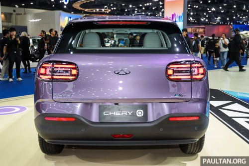 Chery Q EV in Thailand – city EV battles Proton eMas 5, BYD Atto 1; 420 km CLTC range, RM55k-RM65k est