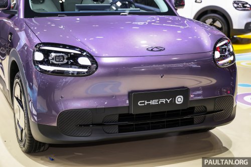 Chery Q EV in Thailand – city EV battles Proton eMas 5, BYD Atto 1; 420 km CLTC range, RM55k-RM65k est