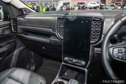 Ford Ranger Super Duty in Bangkok – toughened work truck, 209 PS/600 Nm 3.0L TD V6; RM196k in Thailand