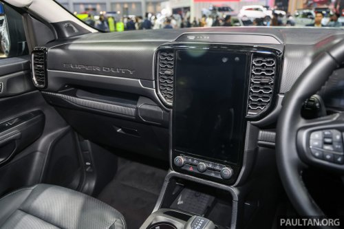 Ford Ranger Super Duty in Bangkok – toughened work truck, 209 PS/600 Nm 3.0L TD V6; RM196k in Thailand