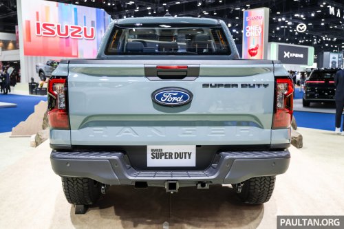 Ford Ranger Super Duty in Bangkok – toughened work truck, 209 PS/600 Nm 3.0L TD V6; RM196k in Thailand