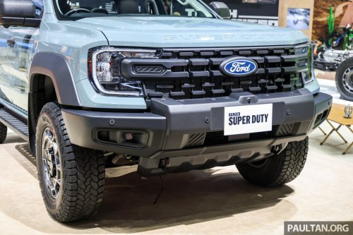 Ford Ranger Super Duty in Bangkok – toughened work truck, 209 PS/600 Nm 3.0L TD V6; RM196k in Thailand