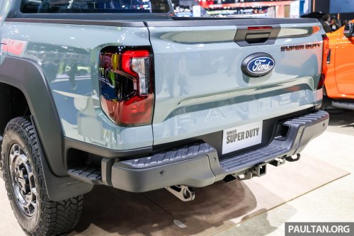 Ford Ranger Super Duty in Bangkok – toughened work truck, 209 PS/600 Nm 3.0L TD V6; RM196k in Thailand