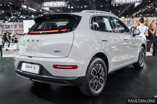 GWM, GWM Ora 5 Hybrid – 1.5L turbo petrol and e-motor, 223 PS and 476 Nm combined; from RM88k in Thailand