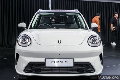 GWM Ora 5 Hybrid – 1.5L turbo petrol and e-motor, 223 PS and 476 Nm combined; from RM88k in Thailand