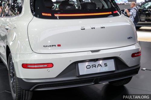 GWM Ora 5 Hybrid – 1.5L turbo petrol and e-motor, 223 PS and 476 Nm combined; from RM88k in Thailand