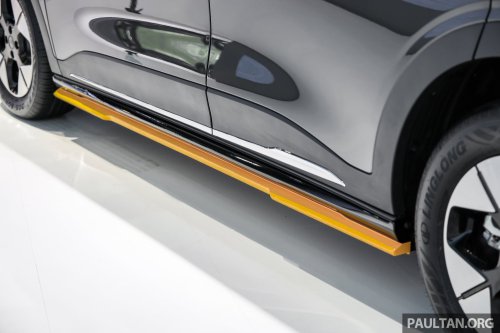 Geely EX2 bodykit shown in Thailand – the Proton eMas 5 EV twin gets dressed up in various styles