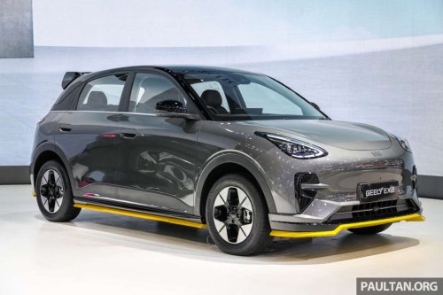 Geely, Proton, Geely EX2 bodykit shown in Thailand – the Proton eMas 5 EV twin gets dressed up in various styles
