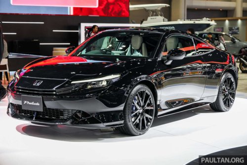 Honda Prelude on display in Bangkok – reborn coupe with 2.0L hybrid system, 203 PS, S+ Shift mode