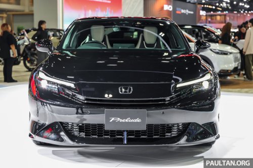 Honda Prelude on display in Bangkok – reborn coupe with 2.0L hybrid system, 203 PS, S+ Shift mode