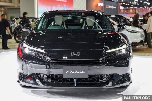 Honda, Honda Prelude on display in Bangkok – reborn coupe with 2.0L hybrid system, 203 PS, S+ Shift mode