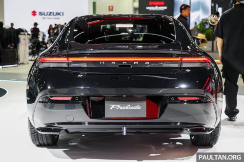 Honda Prelude on display in Bangkok – reborn coupe with 2.0L hybrid system, 203 PS, S+ Shift mode