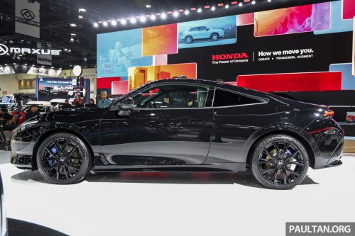 Honda Prelude on display in Bangkok – reborn coupe with 2.0L hybrid system, 203 PS, S+ Shift mode