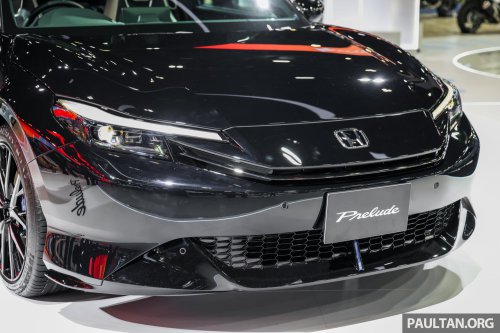 Honda Prelude on display in Bangkok – reborn coupe with 2.0L hybrid system, 203 PS, S+ Shift mode