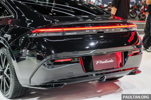 Honda Prelude on display in Bangkok – reborn coupe with 2.0L hybrid system, 203 PS, S+ Shift mode