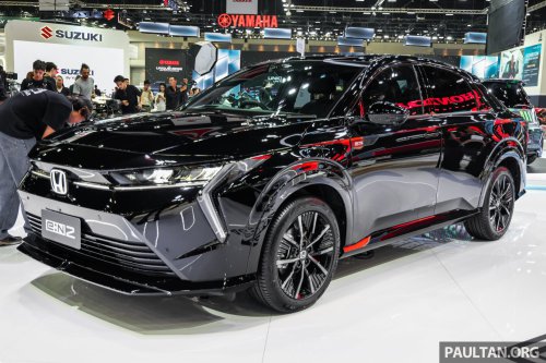 Honda e:N2 goes on show in Bangkok – rebadged e:NS2 EV, 204 PS/310 Nm, 530 km NEDC, RM171k