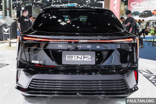 Honda e:N2 goes on show in Bangkok – rebadged e:NS2 EV, 204 PS/310 Nm, 530 km NEDC, RM171k