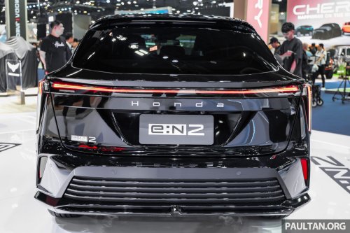 Honda e:N2 goes on show in Bangkok – rebadged e:NS2 EV, 204 PS/310 Nm, 530 km NEDC, RM171k