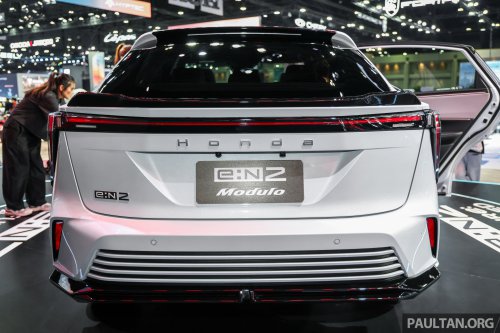 Honda e:N2 goes on show in Bangkok – rebadged e:NS2 EV, 204 PS/310 Nm, 530 km NEDC, RM171k