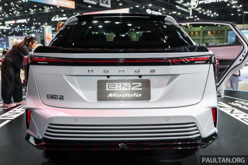 Honda e:N2 goes on show in Bangkok – rebadged e:NS2 EV, 204 PS/310 Nm, 530 km NEDC, RM171k