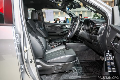 2026 Isuzu D-Max EV on display in Bangkok – 190 PS, 350 Nm, up to 263 km WLTP; CKD; priced at RM192k