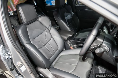 Isuzu D-Max EV, mild-hybrid variants  – no confirmed plans for Malaysia; focus to remain on diesel models