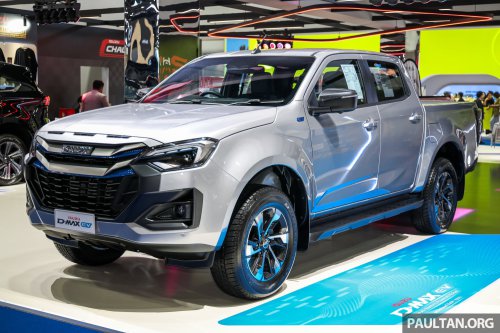 Isuzu D-Max EV, mild-hybrid variants  – no confirmed plans for Malaysia; focus to remain on diesel models