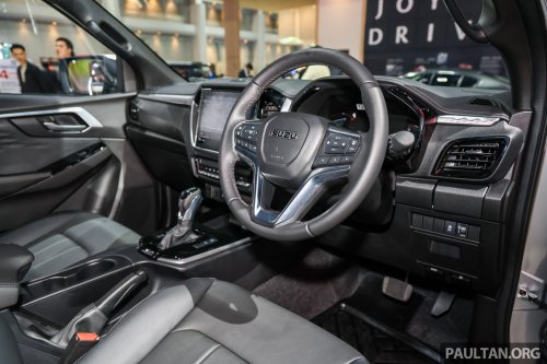 Isuzu D-Max EV, mild-hybrid variants  – no confirmed plans for Malaysia; focus to remain on diesel models