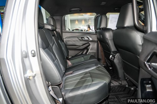 Isuzu D-Max EV, mild-hybrid variants  – no confirmed plans for Malaysia; focus to remain on diesel models