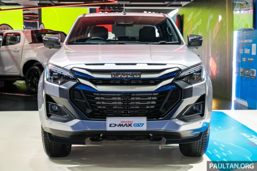 Isuzu D-Max EV, mild-hybrid variants  – no confirmed plans for Malaysia; focus to remain on diesel models