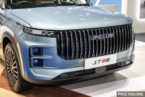 2026 Jaecoo J7 PHEV in Thailand – new wheels, brown interior option; CKD Malaysia, coming here soon?