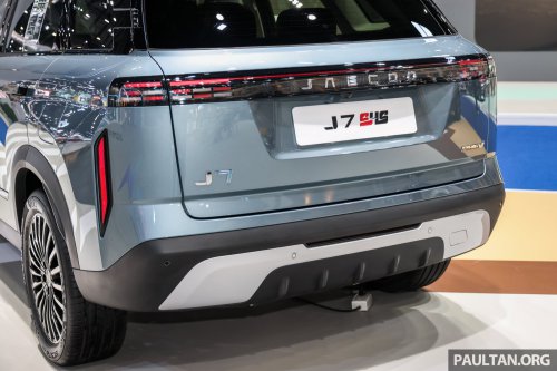 2026 Jaecoo J7 PHEV in Thailand – new wheels, brown interior option; CKD Malaysia, coming here soon?
