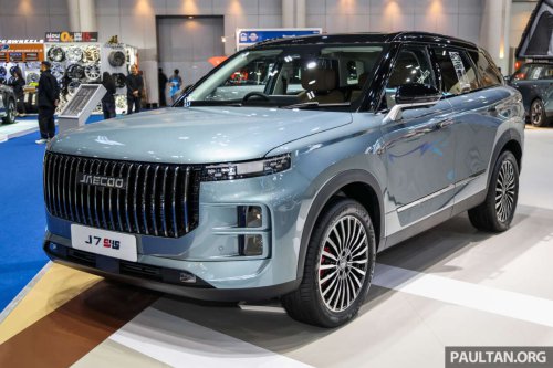 2026 Jaecoo J7 PHEV in Thailand – new wheels, brown interior option; CKD Malaysia, coming here soon?