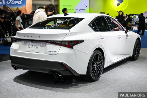 2026 Lexus IS facelift launched in Thailand – third update, refreshed cabin/tech, IS 300h from RM339k