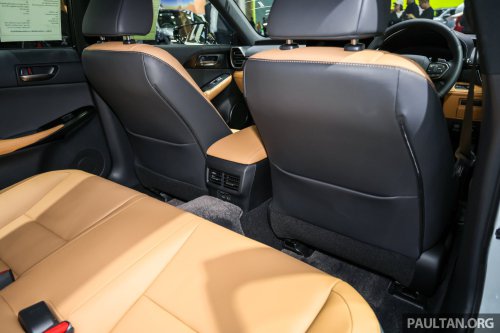 2026 Lexus IS facelift launched in Thailand – third update, refreshed cabin/tech, IS 300h from RM339k