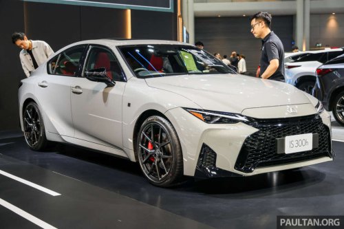 2026 Lexus IS facelift launched in Thailand – third update, refreshed cabin/tech, IS 300h from RM339k