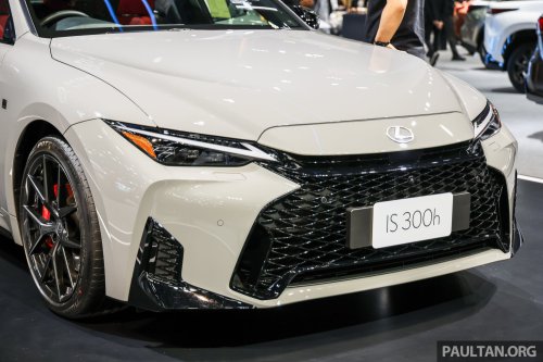 2026 Lexus IS facelift launched in Thailand – third update, refreshed cabin/tech, IS 300h from RM339k