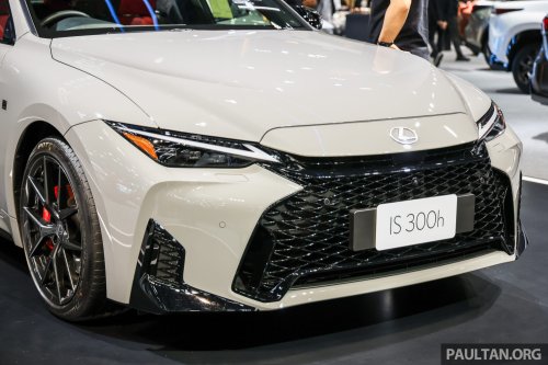 2026 Lexus IS facelift launched in Thailand – third update, refreshed cabin/tech, IS 300h from RM339k