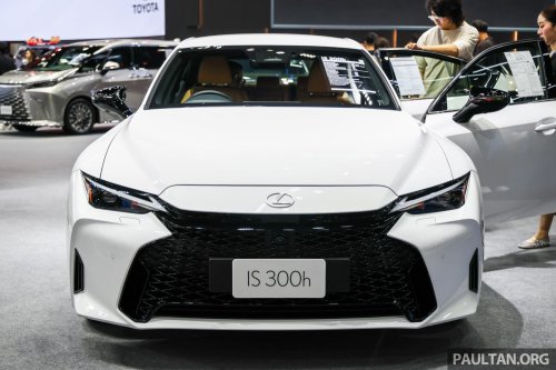 2026 Lexus IS facelift launched in Thailand – third update, refreshed cabin/tech, IS 300h from RM339k